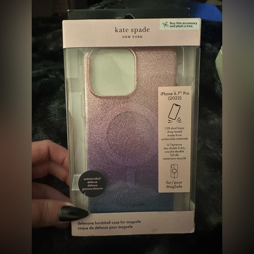 Kate Spade iPhone 14 Pro Max Ombré Mag Safe Case